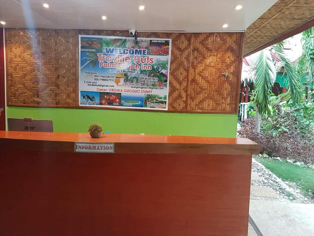 Traville Huts Palm Beach Inn Panglao Εξωτερικό φωτογραφία